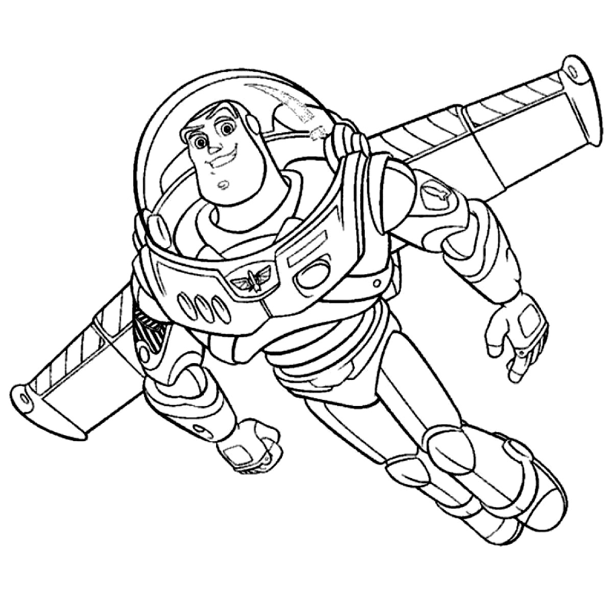 buzz lightyear coloring pages to print free