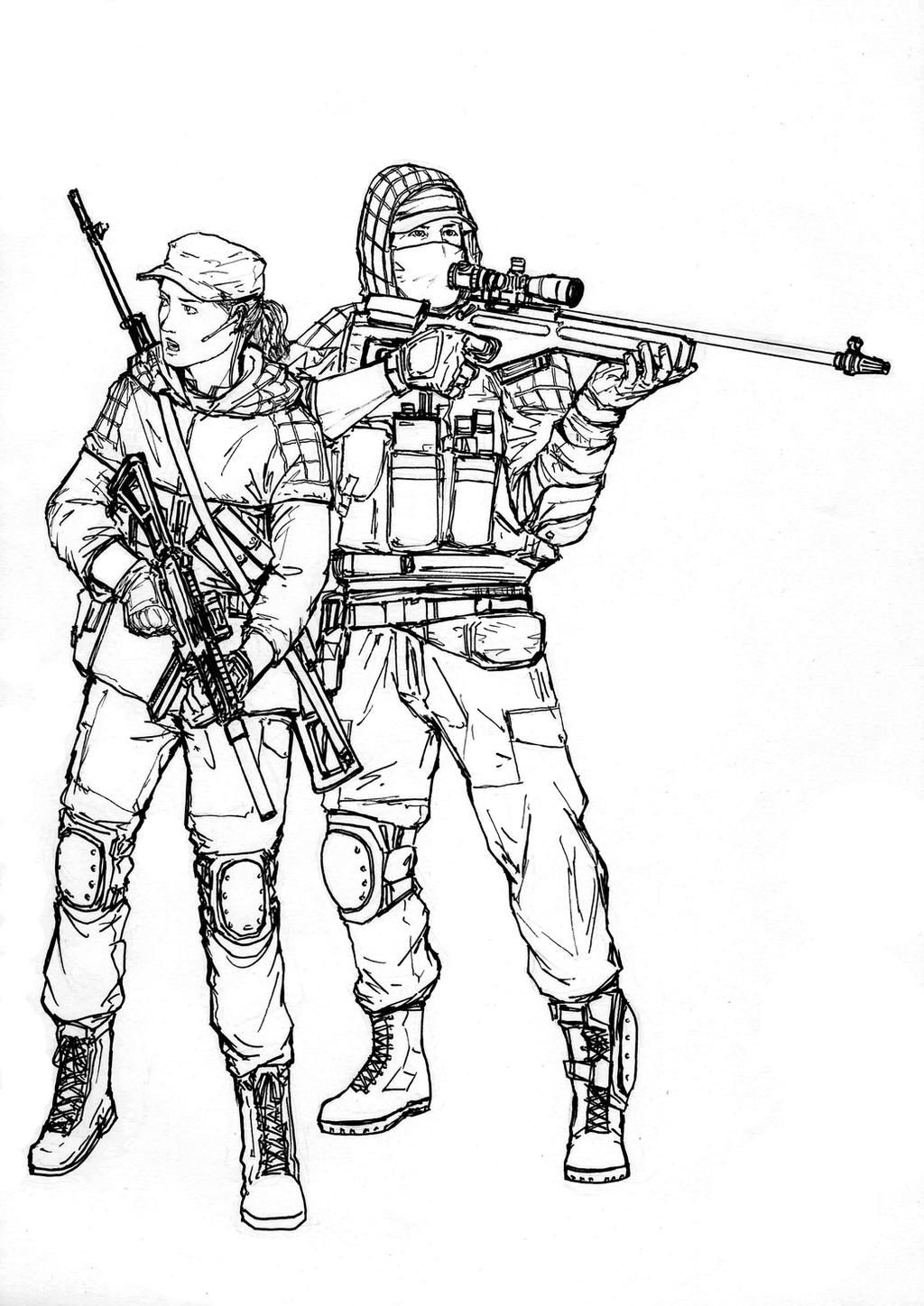 coloring pages of call of duty black ops