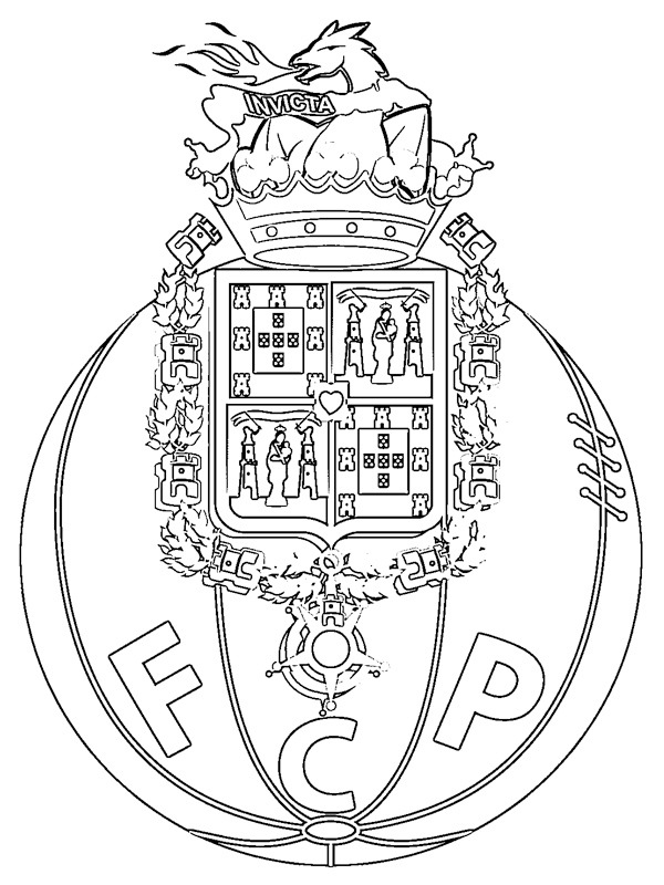 fc porto coloring pages