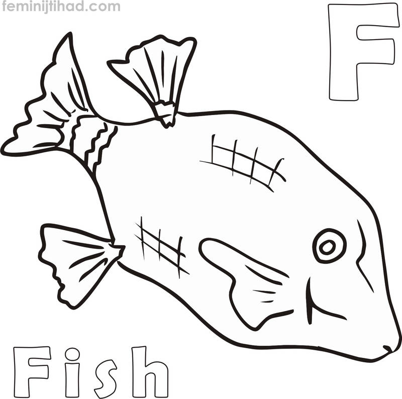 fish tank coloring pages