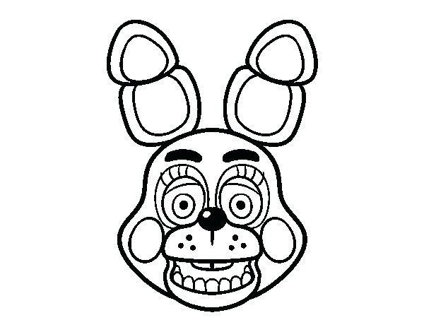 Withered Foxy Five Nights at Freddy's coloring page - Download, Print or  Color Online for Free