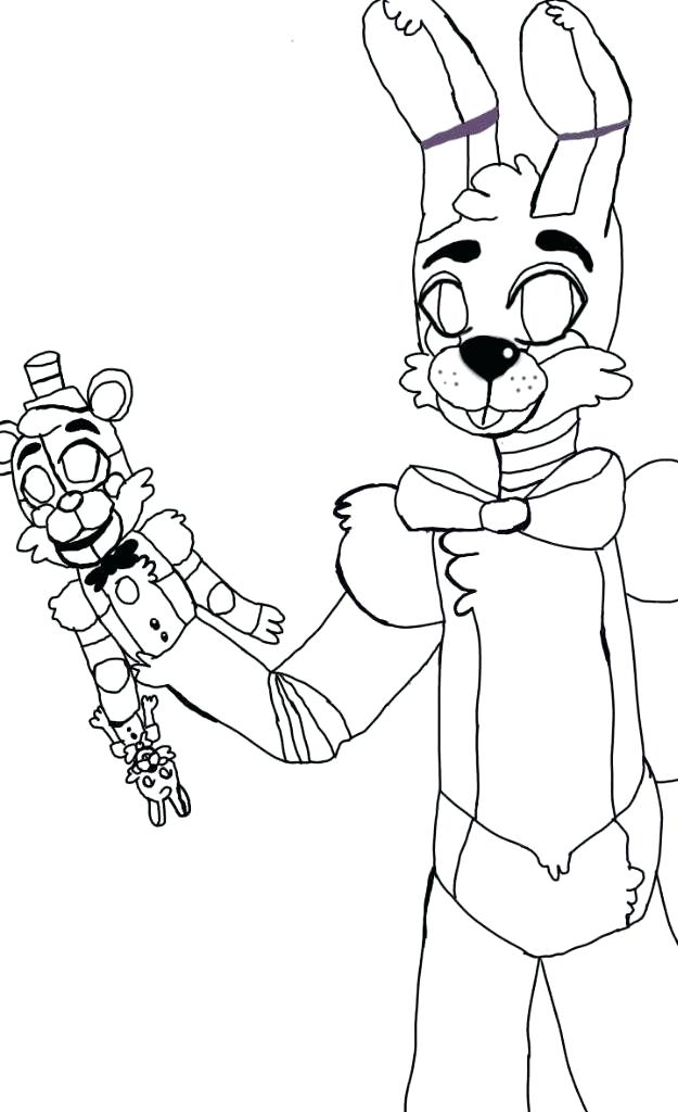 Various Five Nights At Freddy's Coloring Pages PDF To Your Kids -  Coloringfolder.com