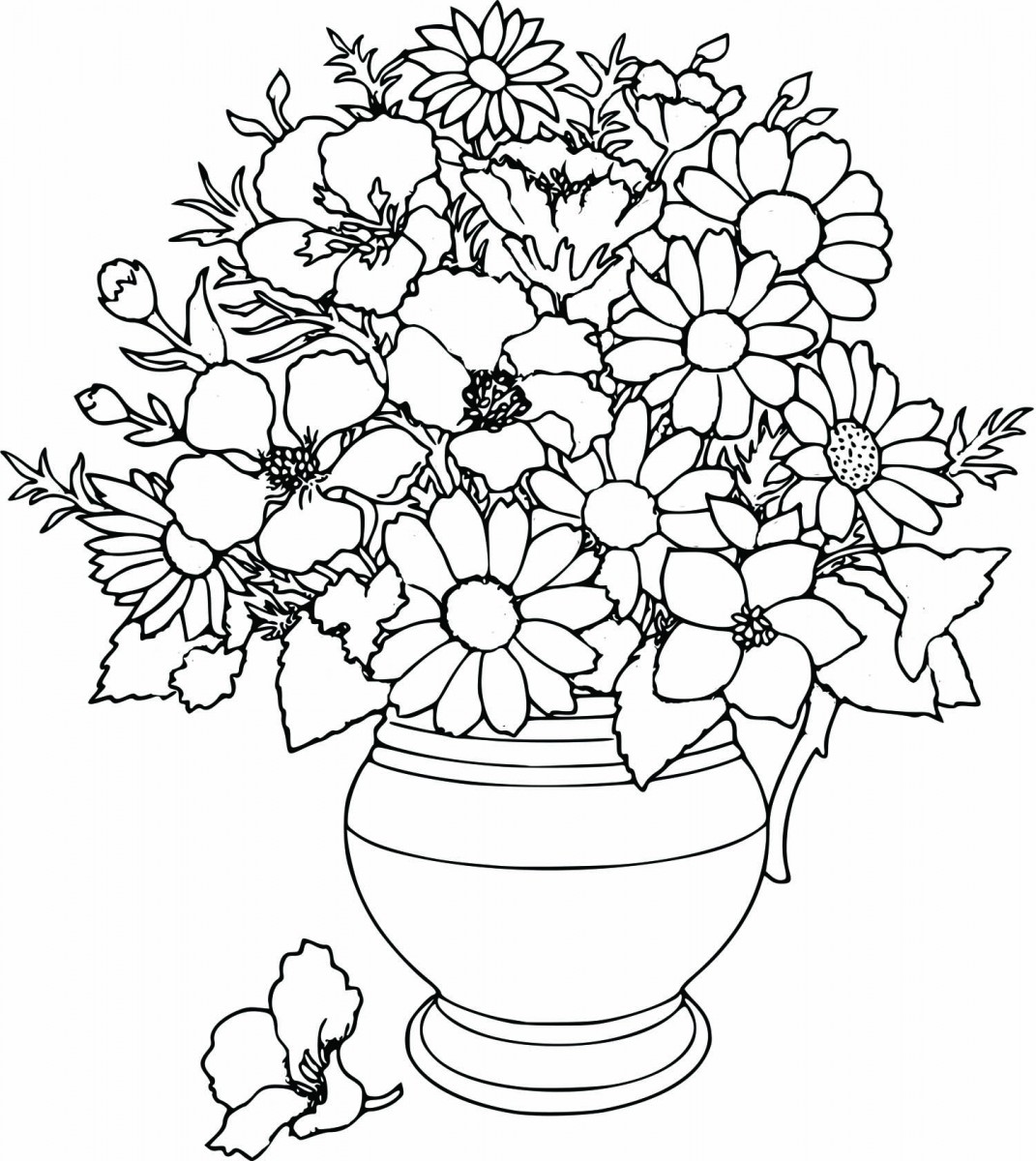 coloring pages for adults floral