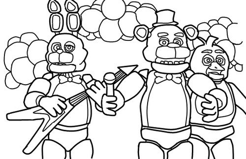 Have Fun With FNAF Coloring Pages PDF - Coloringfolder.com  Fnaf coloring  pages, Coloring pages, Minion coloring pages