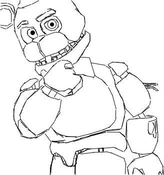 fnaf coloring pages freddy