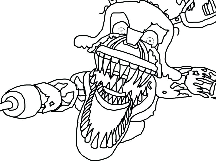 printable fnaf coloring pages