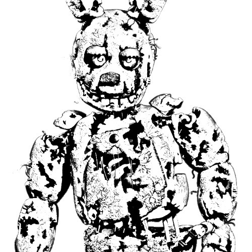 printable fnaf coloring pages