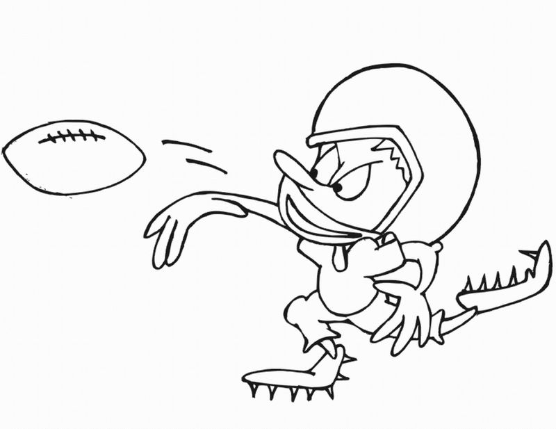 football coloring pages for kids 1