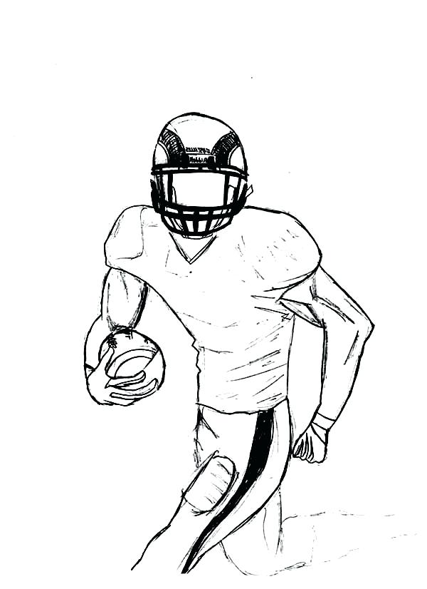 Printable Football Coloring Pages - Coloringfolder.com