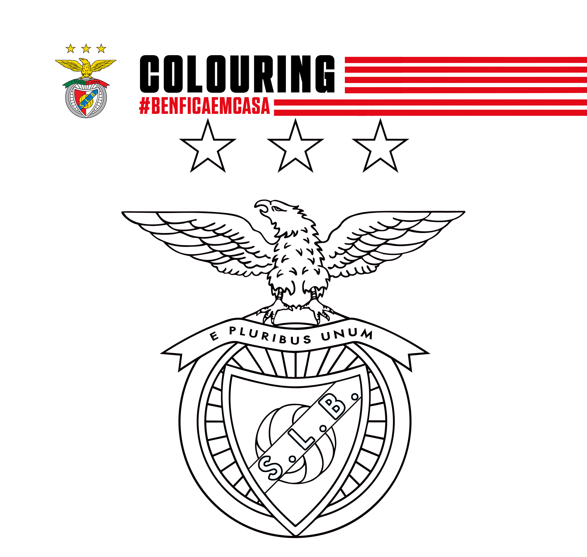 free benfica coloring pages
