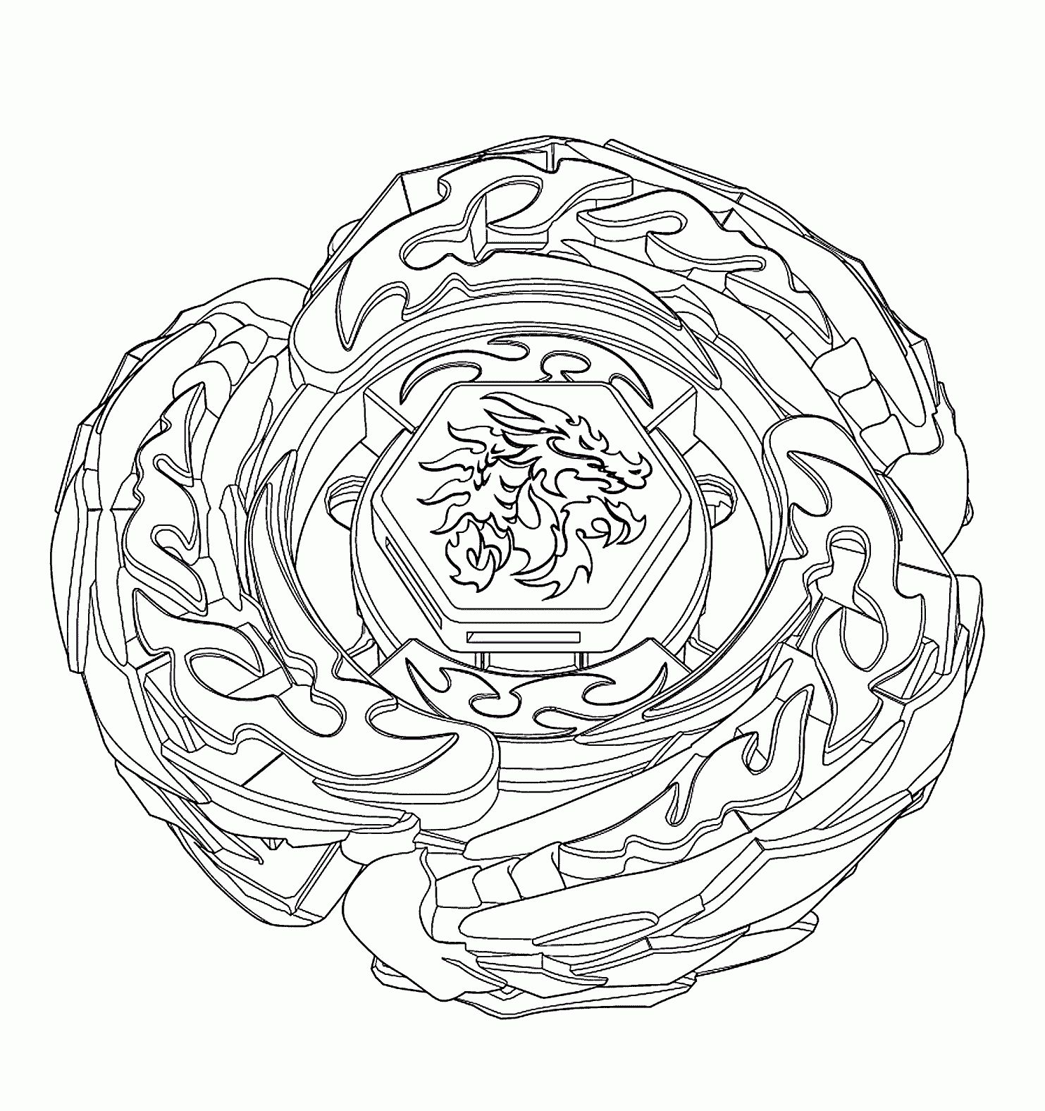 beyblade burst evolution coloring pages