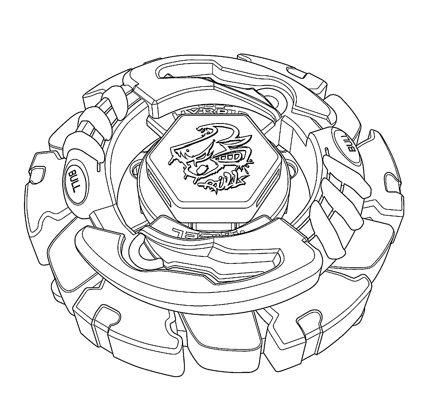 beyblade burst turbo coloring pages