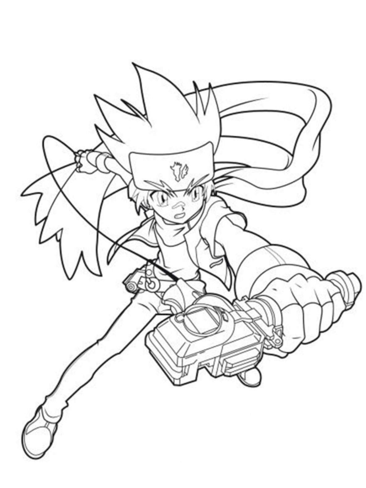 beyblade burst turbo valtreyk coloring pages