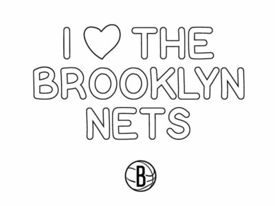 free brooklyn nets coloring pages