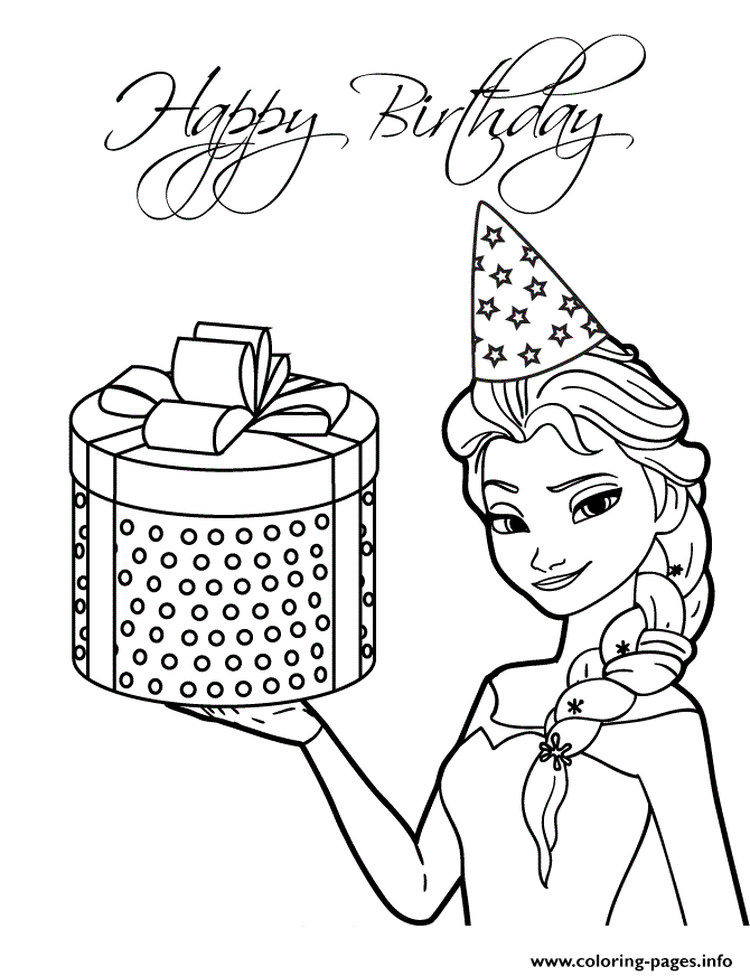 free coloring pages elsa