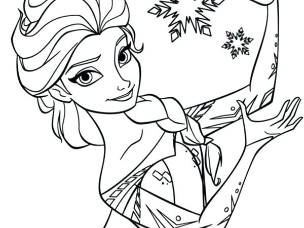 free coloring pages frozen
