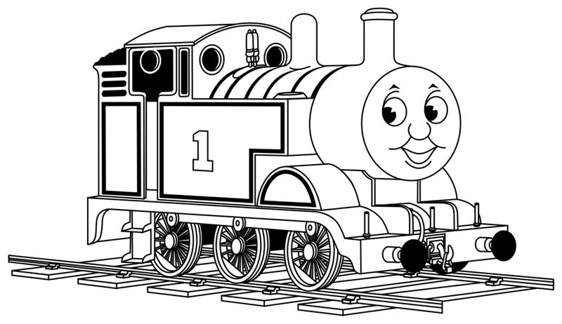 free coloring pages thomas the train