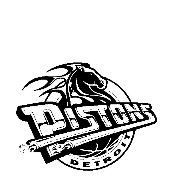free detroit pistons coloring pages