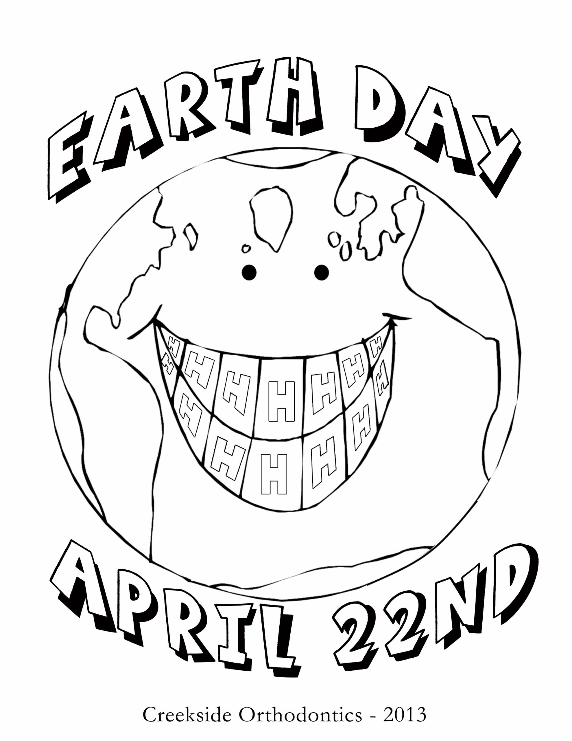 earth day coloring pages pdf
