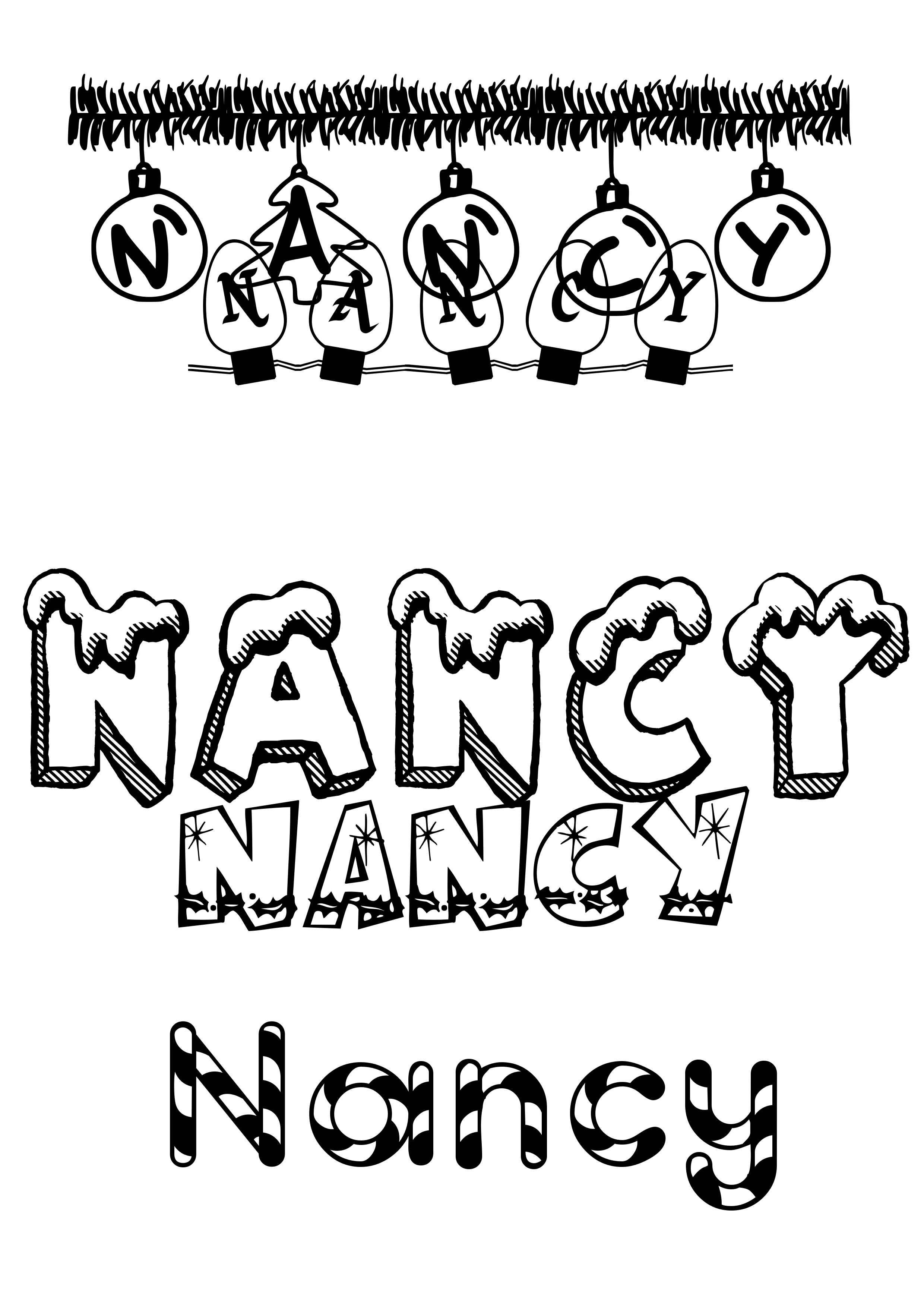 fancy nancy toddlers coloring pages