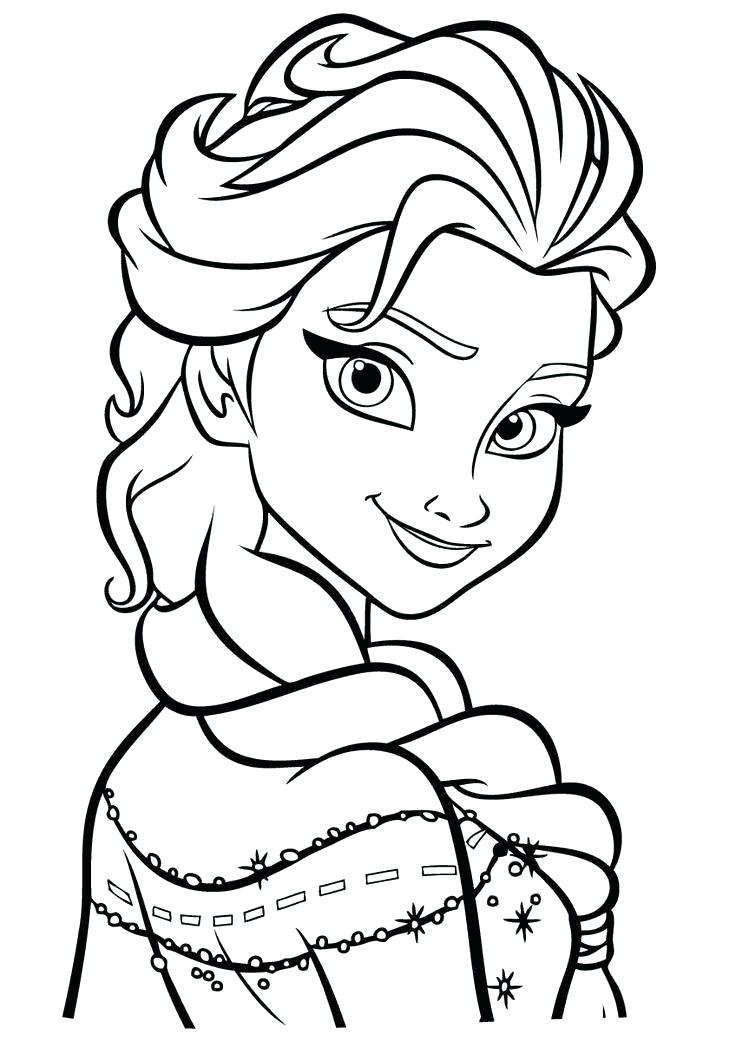 free frozen coloring pages for kids