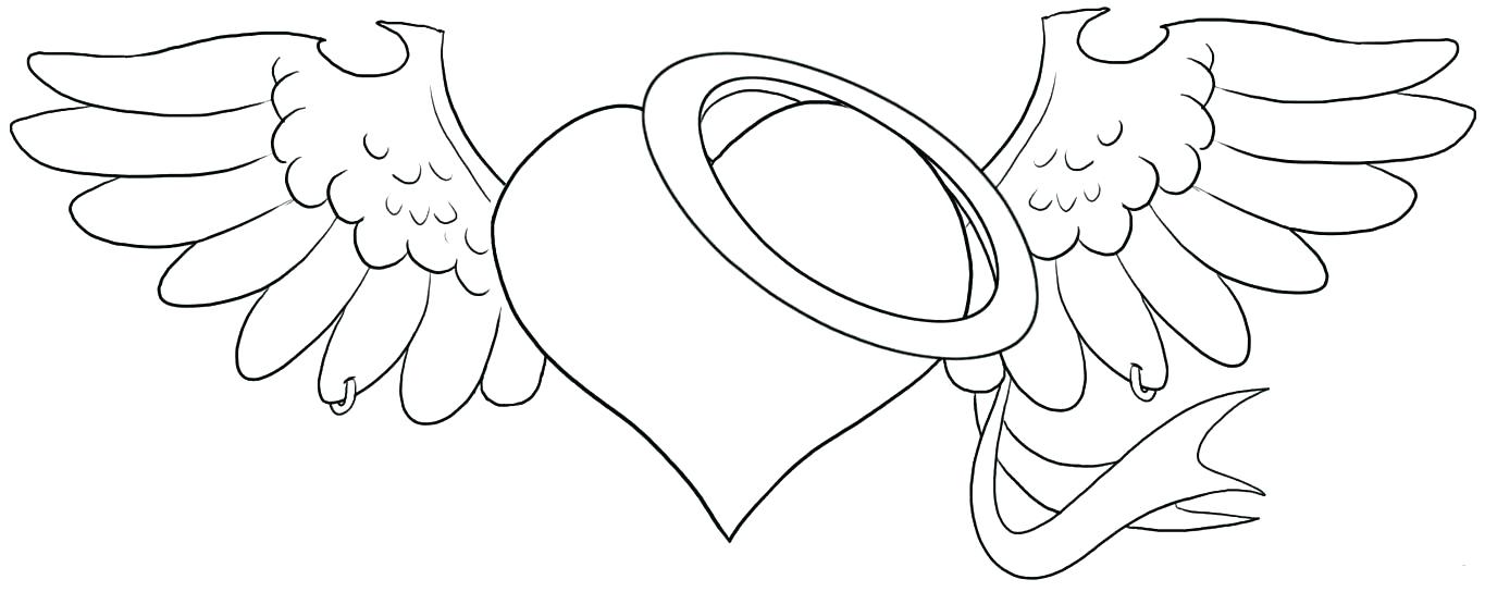 free heart coloring pages