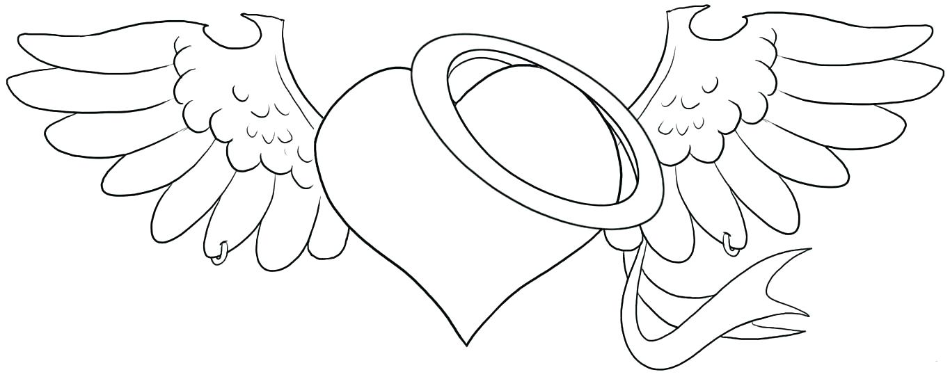 Printable Heart Coloring Pages PDF - Coloringfolder.com