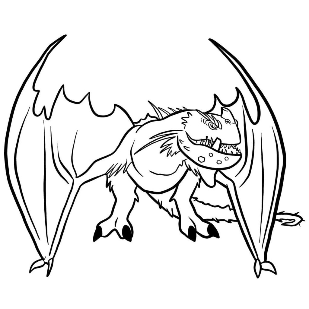 coloring pages how to train your dragon