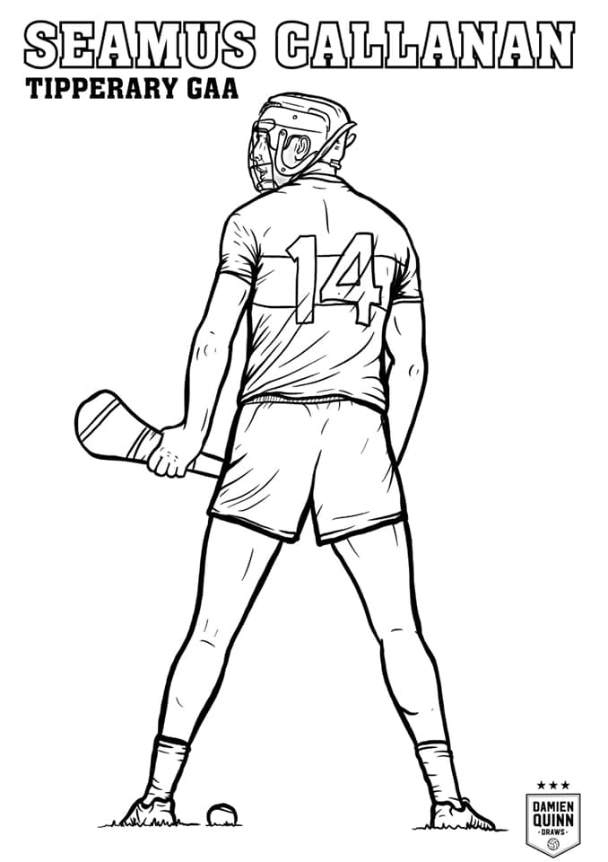 free hurling coloring pages