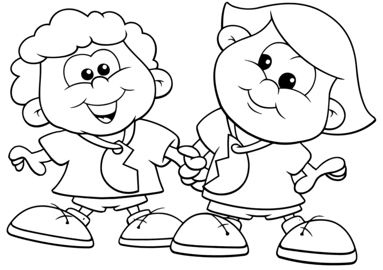 Free Kindness Coloring Pages Pdf To Print - Coloringfolder.com