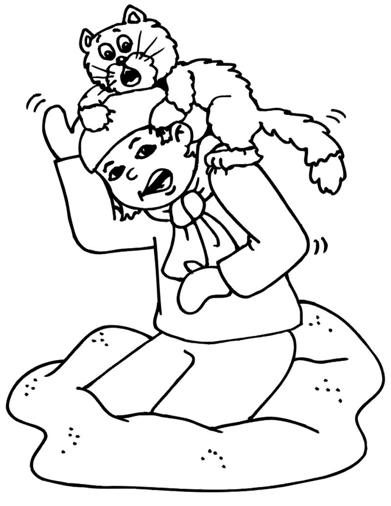 free kitten coloring pages 1