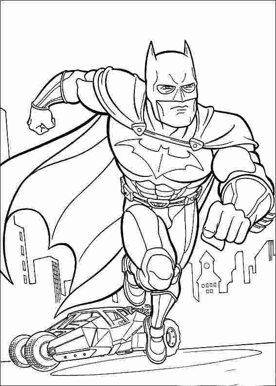 the dark knight coloring pages