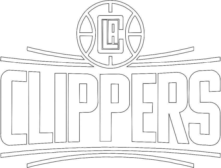 free los angeles clippers coloring pages