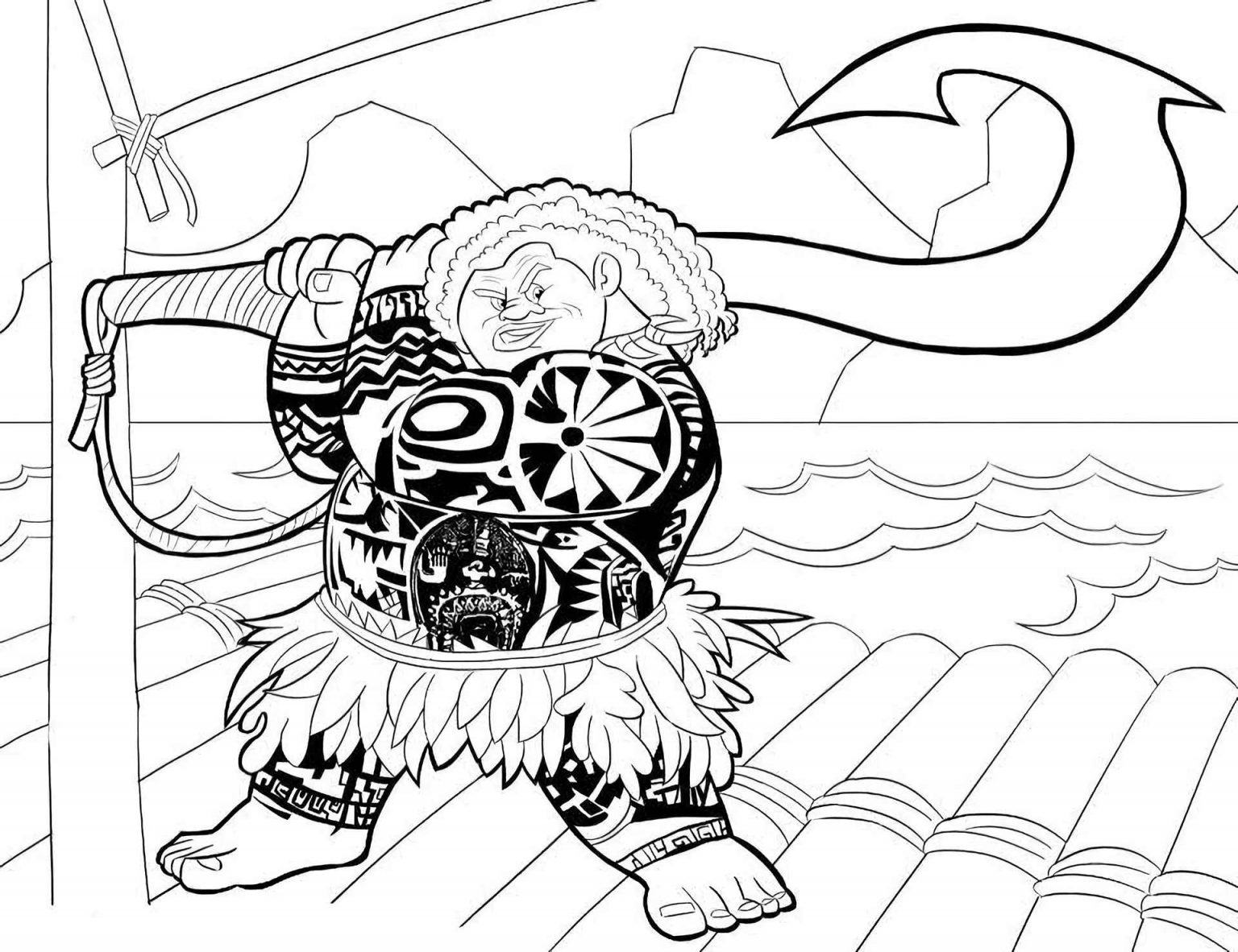 printable coloring pages maui