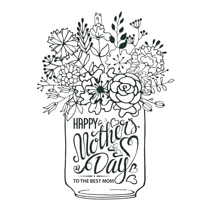 free mothers day coloring pages