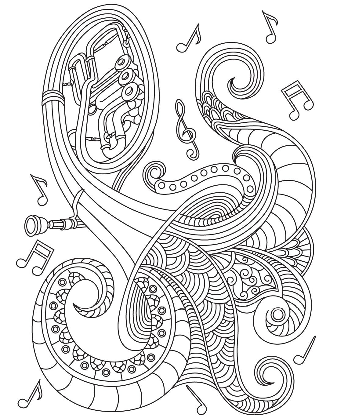 sound of music coloring pages