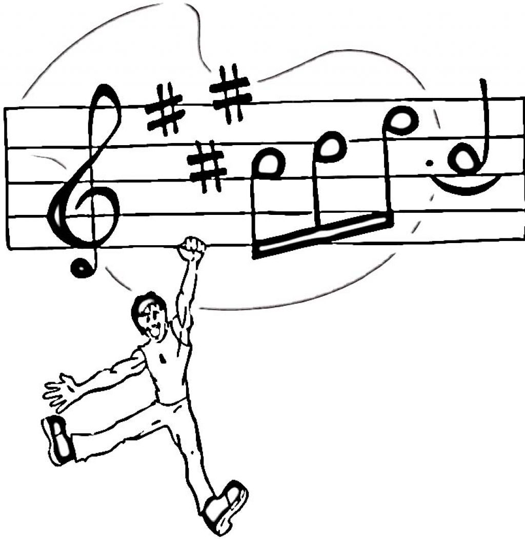 free printable music notes coloring pages