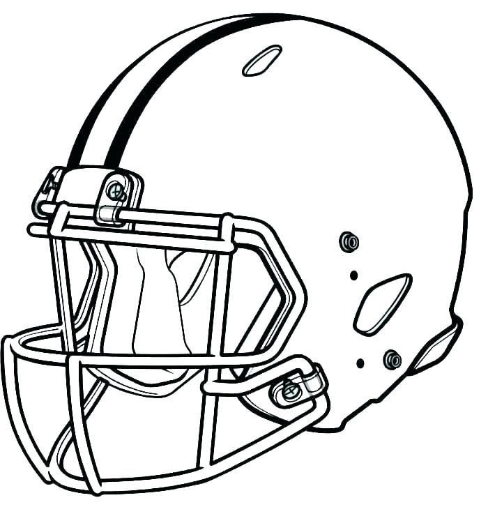 free online football coloring pages