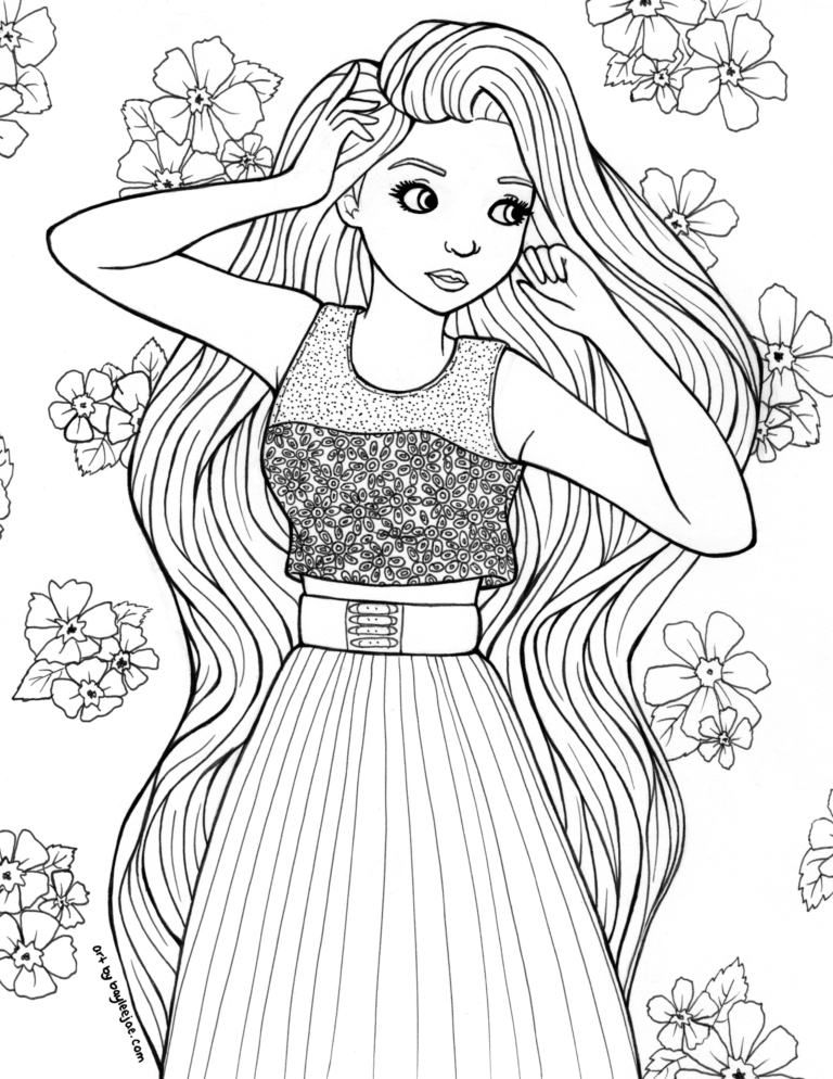 Free People Coloring Pages Pdf - Coloringfolder.com