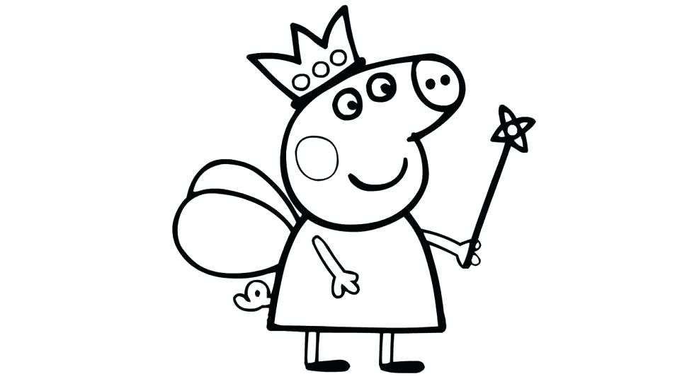 free peppa pig coloring pages