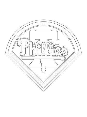 free philadelphia phillies coloring pages