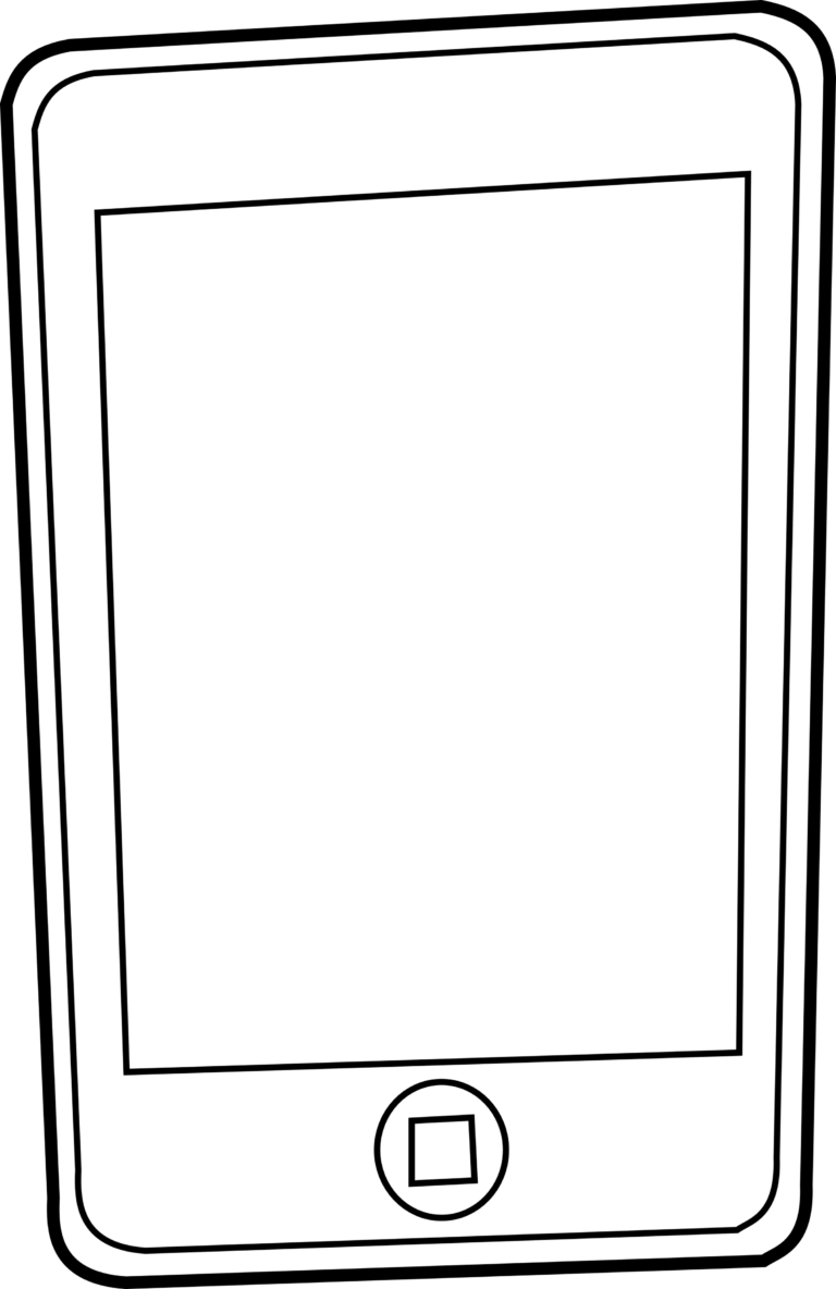 Free Phone Coloring Pages Pdf To Print - Coloringfolder.com