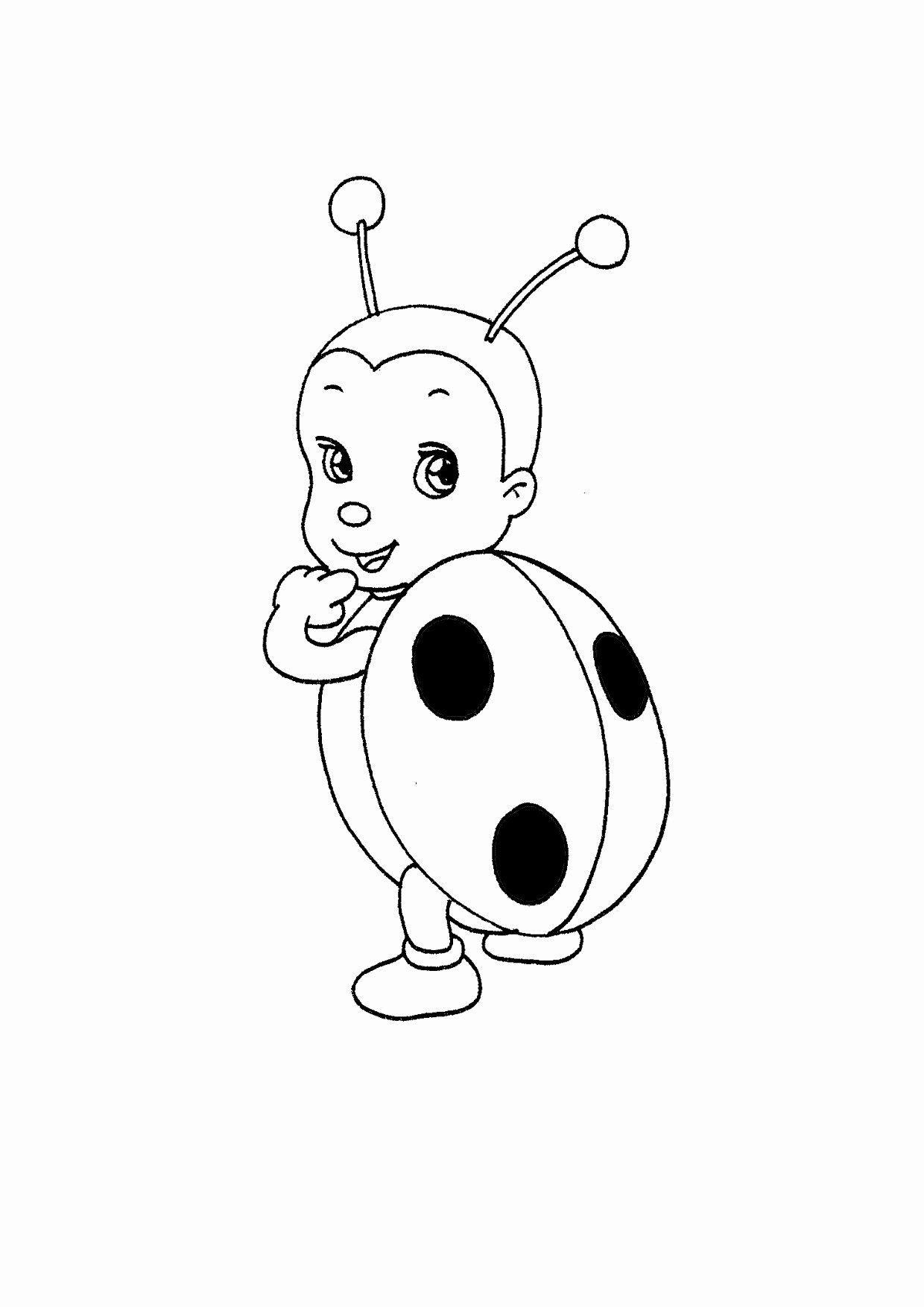 bug coloring pages printable