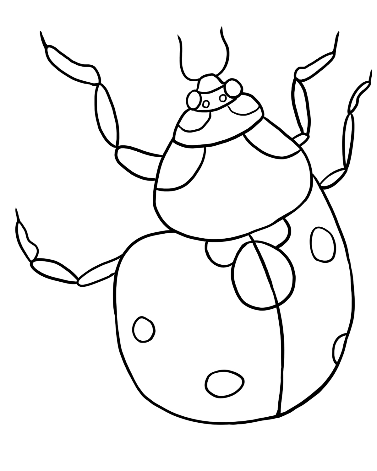 free bug coloring pages