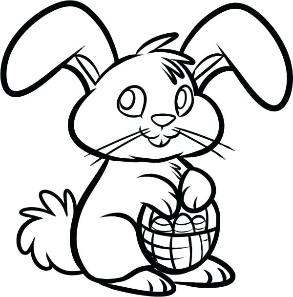 free printable bunny coloring pages