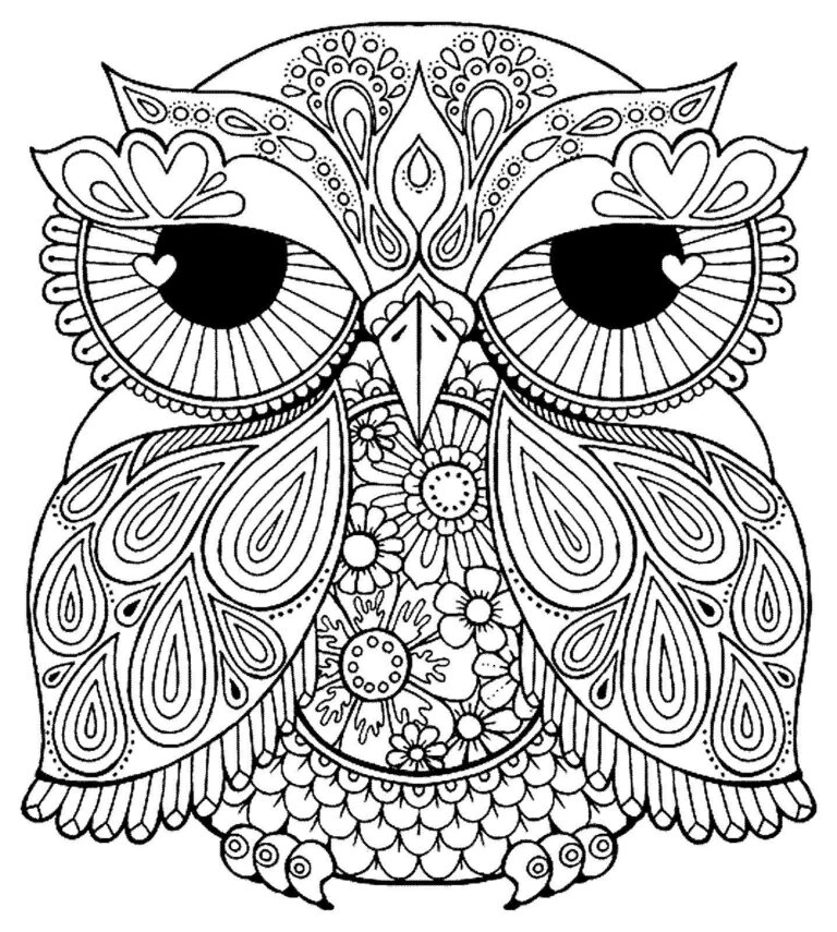 Free Printable Coloring Pages For Teens Pdf - Coloringfolder.com