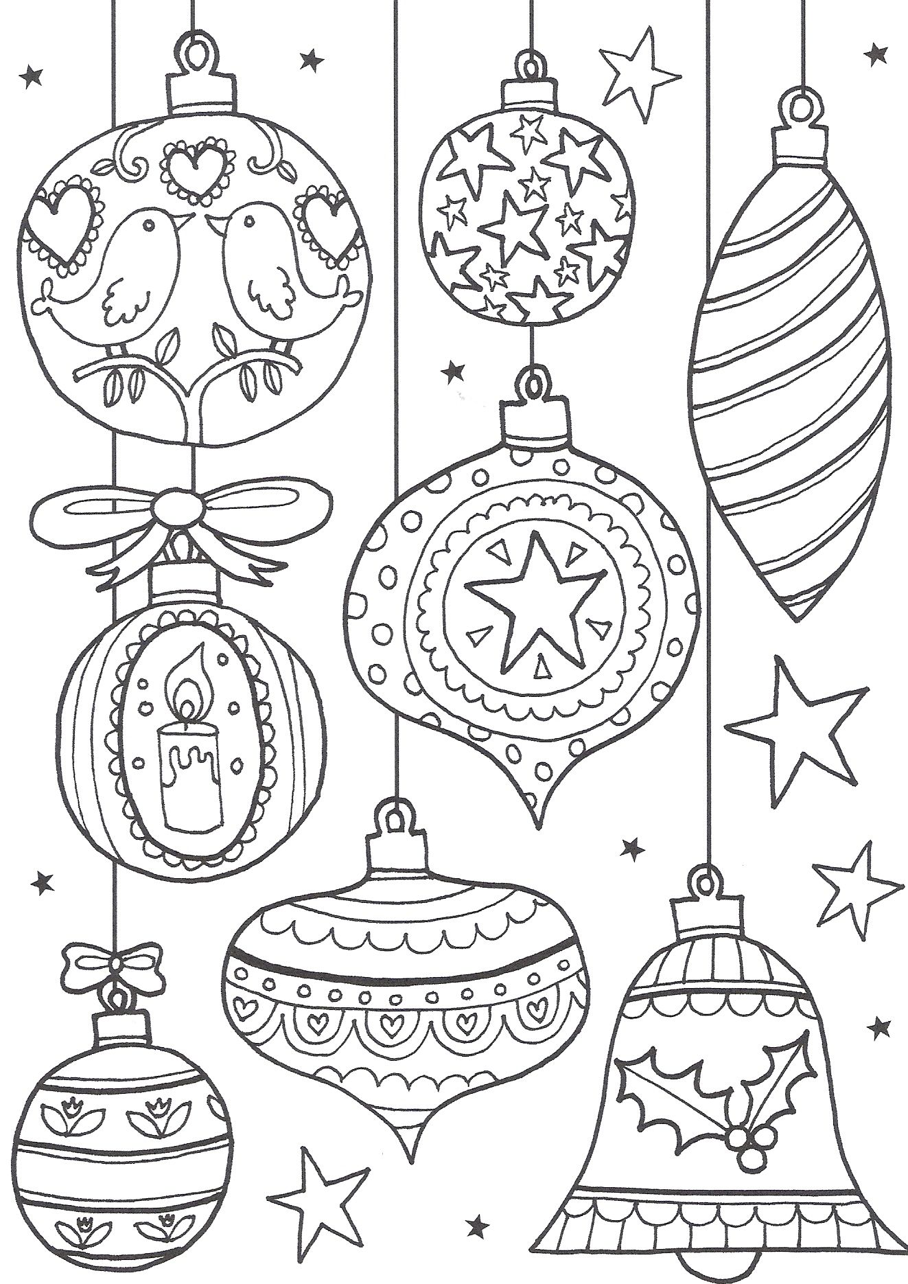 christmas coloring pages for teens