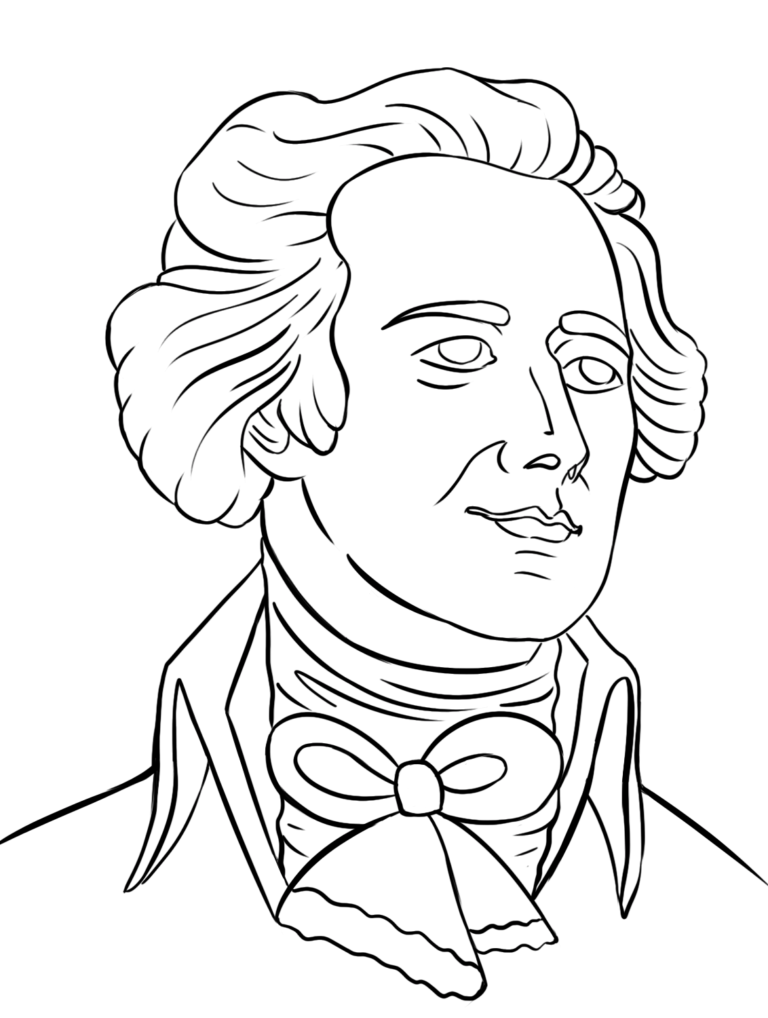 Free Printable Hamilton Coloring Pages Pdf - Coloringfolder.com