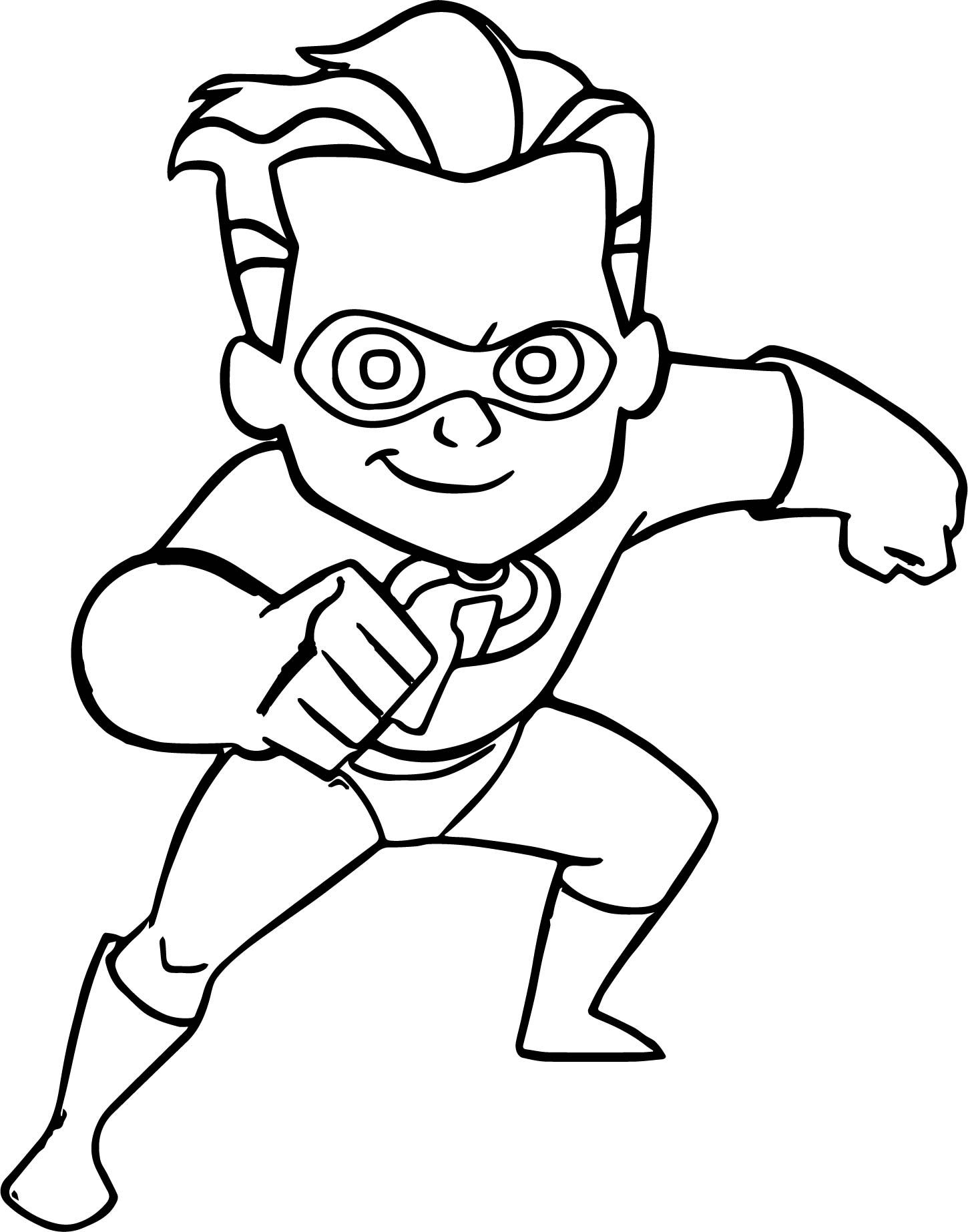 printable incredibles coloring pages