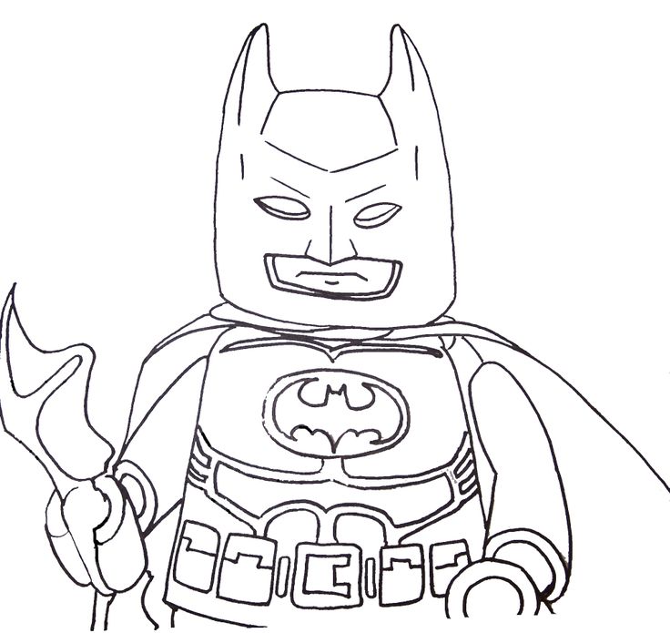 free printable lego batman coloring pages 1